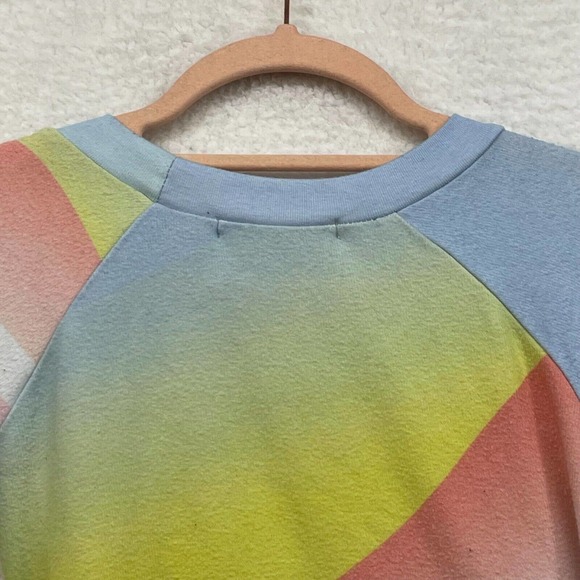 Wildfox Sweatshirt Womens Medium Multicolor Cozy Athleisure Loungewear Ladies - Picture 4 of 11